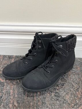 Madden Girl Lace Boots - Size 7.5